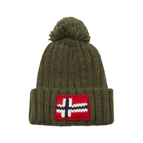 Шапка с добавлением шерсти Napapijri, зеленый
Шапка с добавлением шерсти Napapijri, зеленый