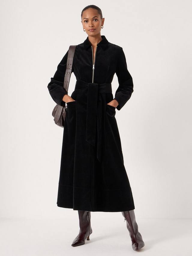 Кордюровое платье миди с длинными рукавами из хлопковой смеси HUSH
Кордюровое платье миди с длинными рукавами из хлопковой смеси HUSH