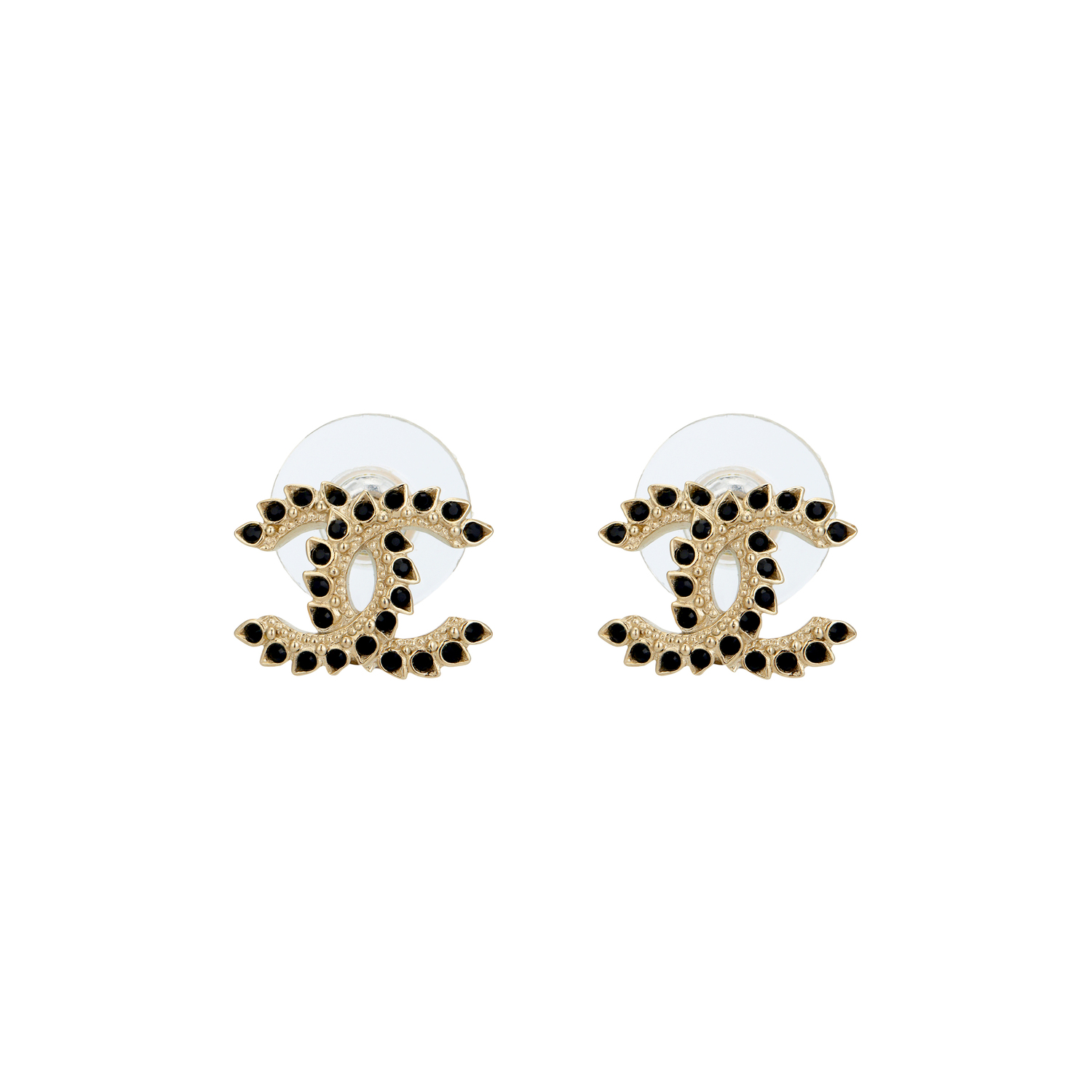 Chanel Серьги-гвоздики из сплава, женские, черные
Chanel Серьги-гвоздики из сплава, женские, черные