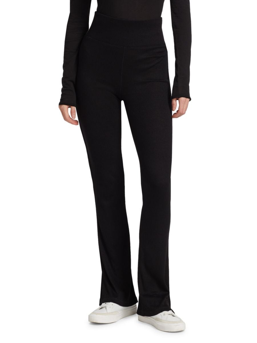 Расклешенные брюки из рубчатой вязки rag & bone, черный
Расклешенные брюки из рубчатой вязки rag & bone, черный