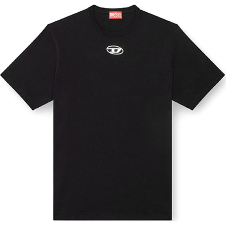 Футболка Diesel с круглым вырезом, черная
Футболка Diesel с круглым вырезом, черная