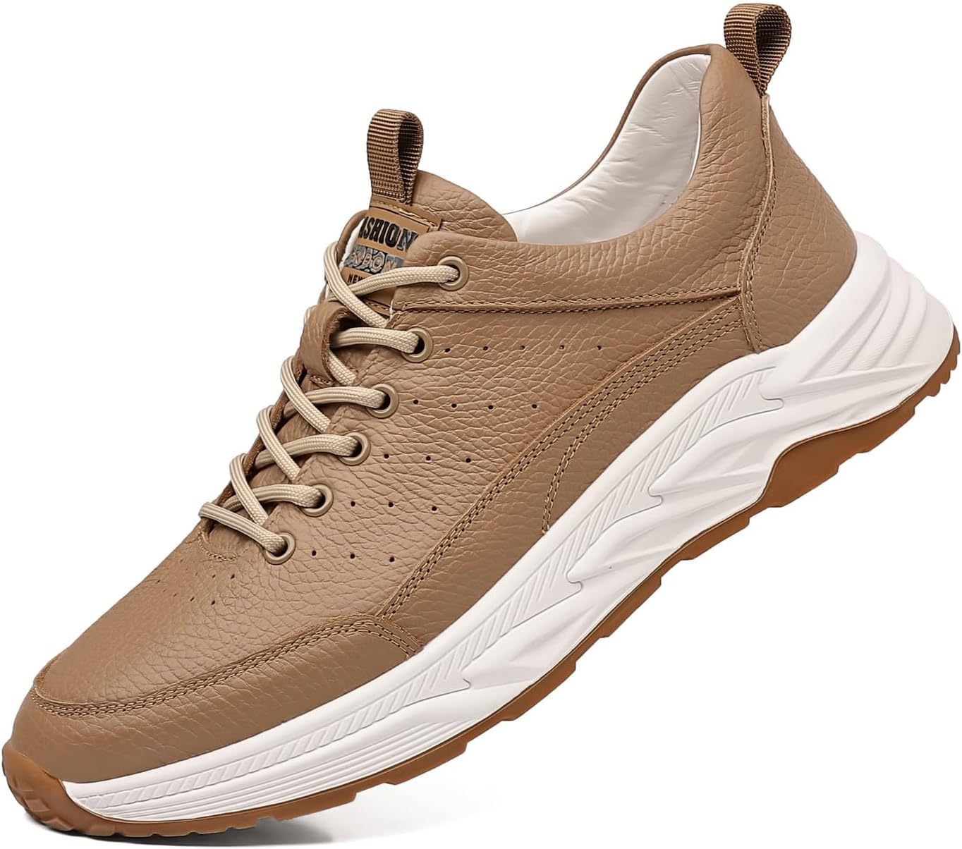 Мужские кроссовки-лоферы на шнуровке из натуральной кожи, повседневные для прогулок и вождения Welrung, светло-коричневый
Мужские кроссовки-лоферы на шнуровке из натуральной кожи, повседневные для прогулок и вождения Welrung, светло-коричневый