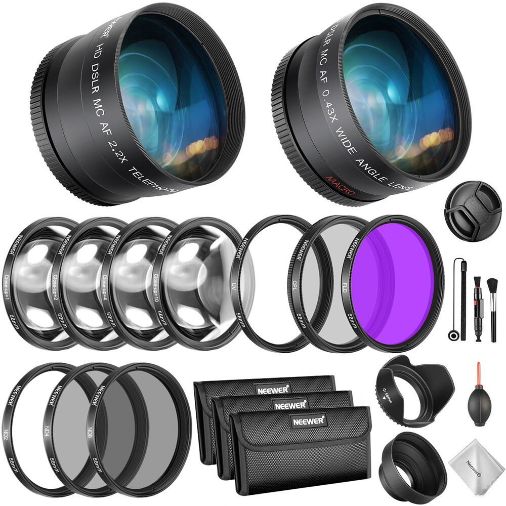 Набор фильтров Neewer Filter & Accessory Kit for 58mm-Threaded Lenses 66600296
Набор фильтров Neewer Filter & Accessory Kit for 58mm-Threaded Lenses 66600296