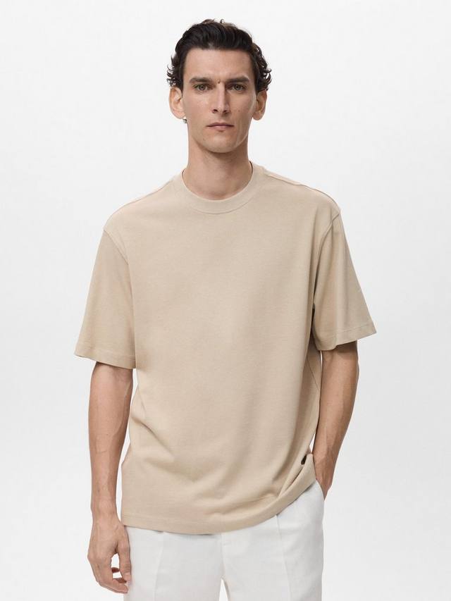 Футболка Anouk Cotton Regular Fit с короткими рукавами Mango, Natural White
Футболка Anouk Cotton Regular Fit с короткими рукавами Mango, Natural White