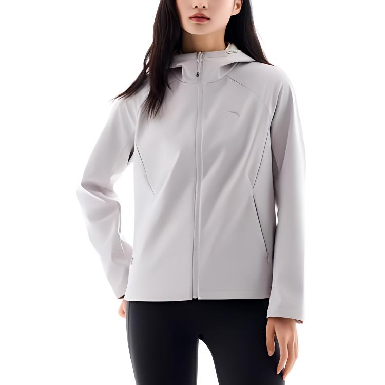 Куртка для разнообразных тренировок Anta Variety Training Collection, женская, галактический серый Galaxy Gray 
Куртка для разнообразных тренировок Anta Variety Training Collection, женская, галактический серый Galaxy Gray