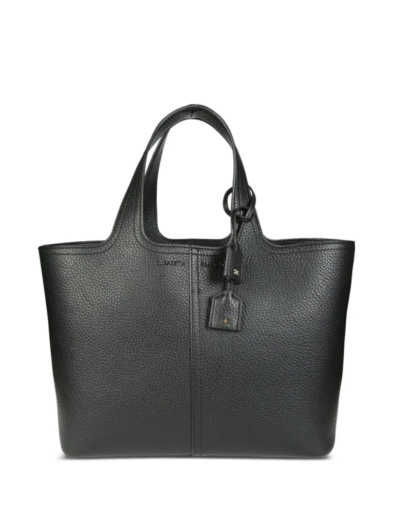 Сумка-тоут с подвеской-логотипом Elisabetta Franchi, черный
Сумка-тоут с подвеской-логотипом Elisabetta Franchi, черный