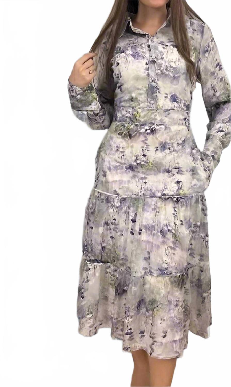 Harriet & Mary Платье с цветочным принтом, бело-фиолетовое
Harriet & Mary Платье с цветочным принтом, бело-фиолетовое