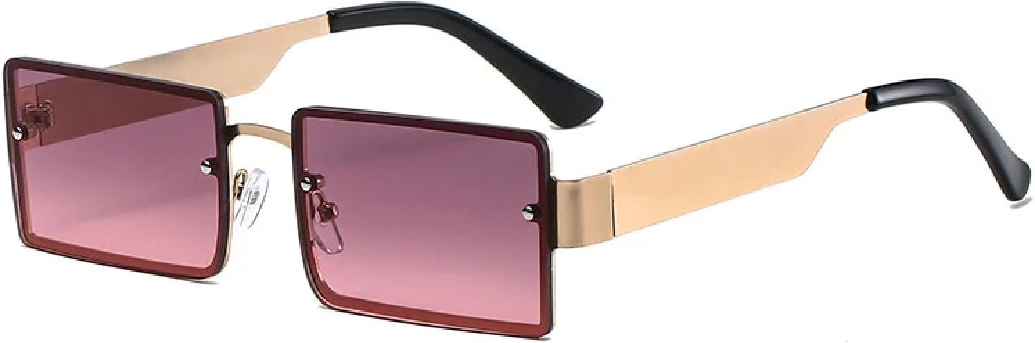 Модные роскошные металлические солнцезащитные очки для женщин и мужчин, для активного отдыха, путешествий, вождения, защиты от УФ-излучения UV400 TKKTLLT, Gold Purple Pink
Модные роскошные металлические солнцезащитные очки для женщин и мужчин, для активного отдыха, путешествий, вождения, защиты от УФ-излучения UV400 TKKTLLT, Gold Purple Pink