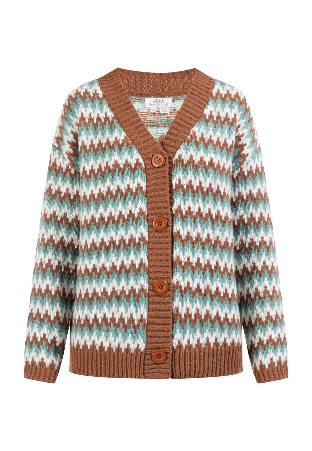 Вязаный кардиган Usha, смешанные цвета
Вязаный кардиган Usha, смешанные цвета