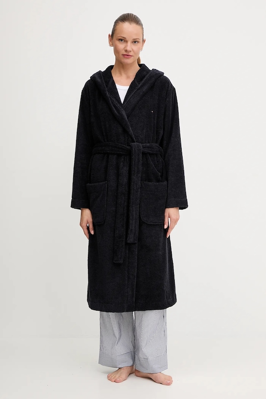 Хлопковый халат Tommy Hilfiger, темно-синий
Хлопковый халат Tommy Hilfiger, темно-синий