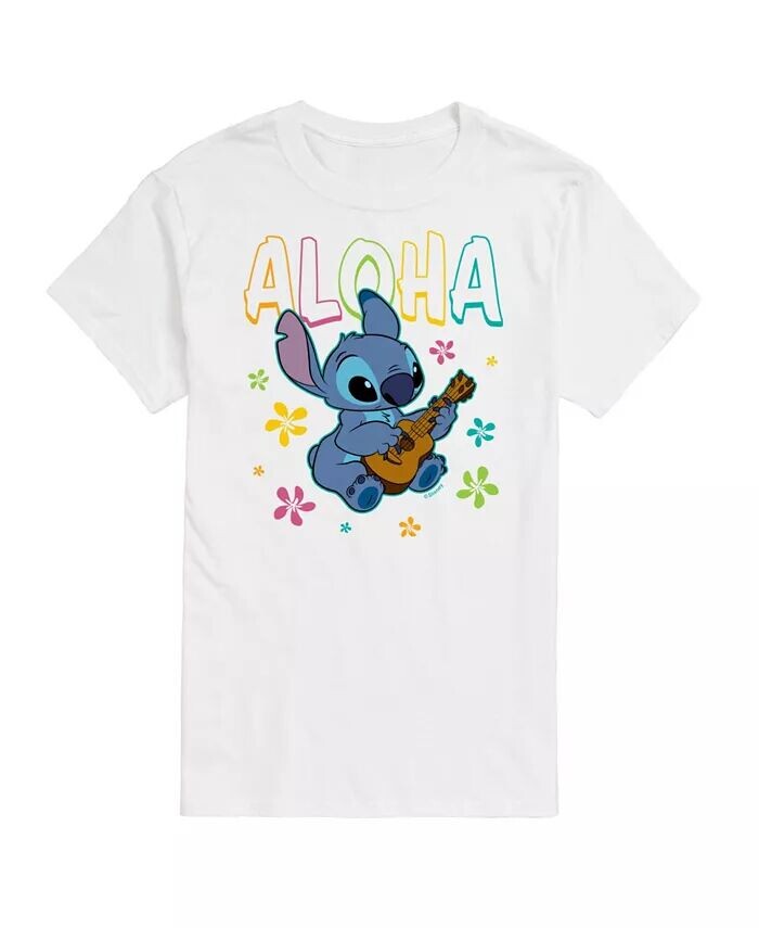 Мужская футболка с короткими рукавами Hybrid Apparel Lilo and Stitch AIRWAVES, белый
Мужская футболка с короткими рукавами Hybrid Apparel Lilo and Stitch AIRWAVES, белый