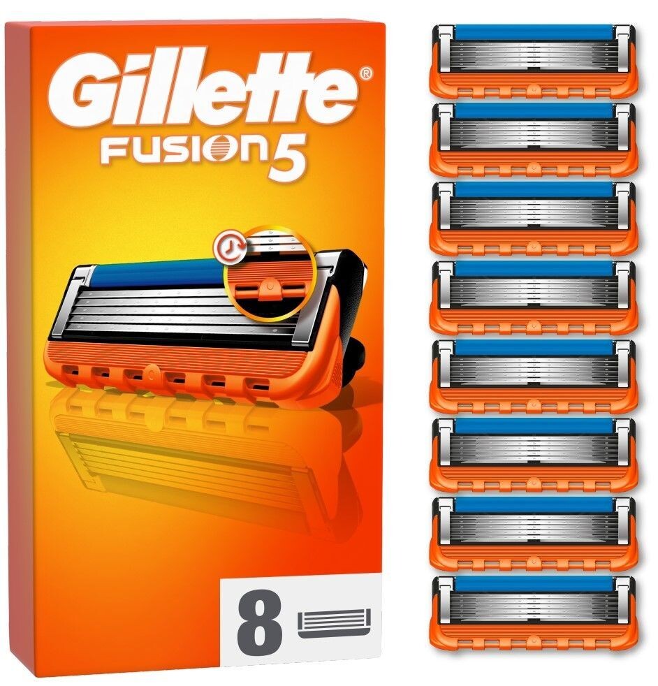 Бритвенные картриджи Gillette Fusion5, 8 шт
Бритвенные картриджи Gillette Fusion5, 8 шт