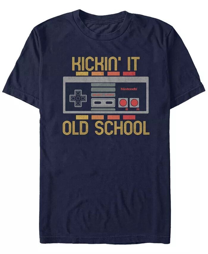 Футболка мужская классическая NES Kickin It Old School Controller Fifth Sun, синий
Футболка мужская классическая NES Kickin It Old School Controller Fifth Sun, синий