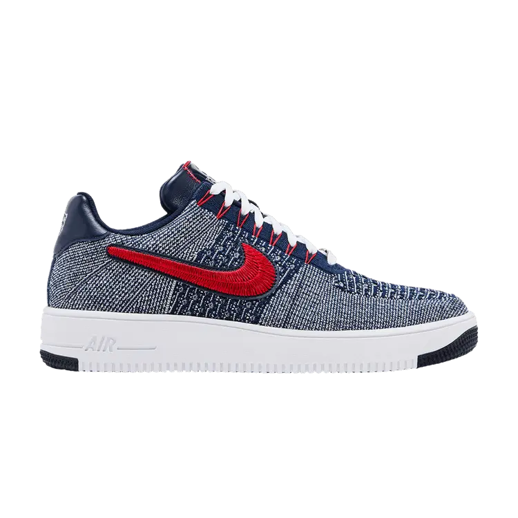 Кроссовки Nike Robert Kraft x Air Force 1 Ultra Flyknit Low 'New England Patriots 30th Anniversary', синий
Кроссовки Nike Robert Kraft x Air Force 1 Ultra Flyknit Low 'New England Patriots 30th Anniversary', синий