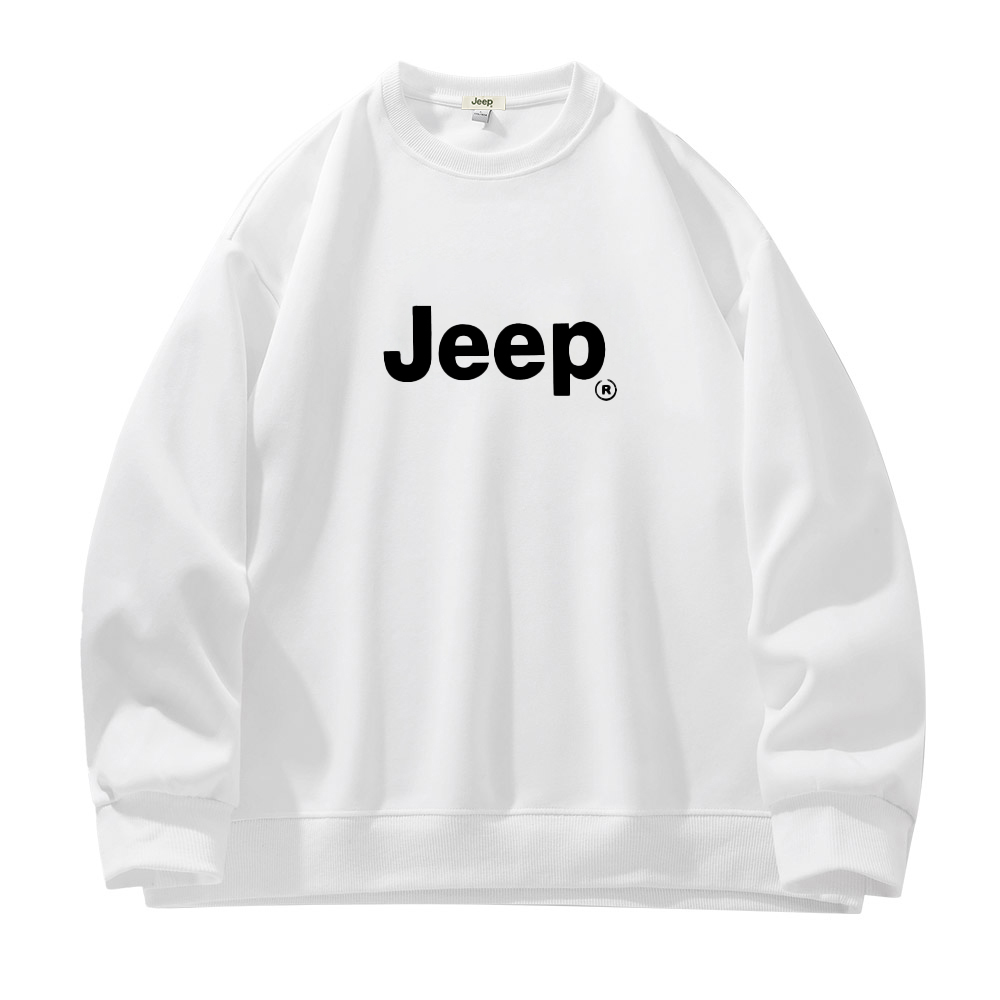 Унисекс свитшот Jeep, белый
Унисекс свитшот Jeep, белый