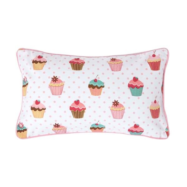 Наволочка Homescapes aus Baumwolle mit Cupcakes, 30x1x50 см цвет rosa/grün/gelb/weiß
Наволочка Homescapes aus Baumwolle mit Cupcakes, 30x1x50 см цвет rosa/grün/gelb/weiß