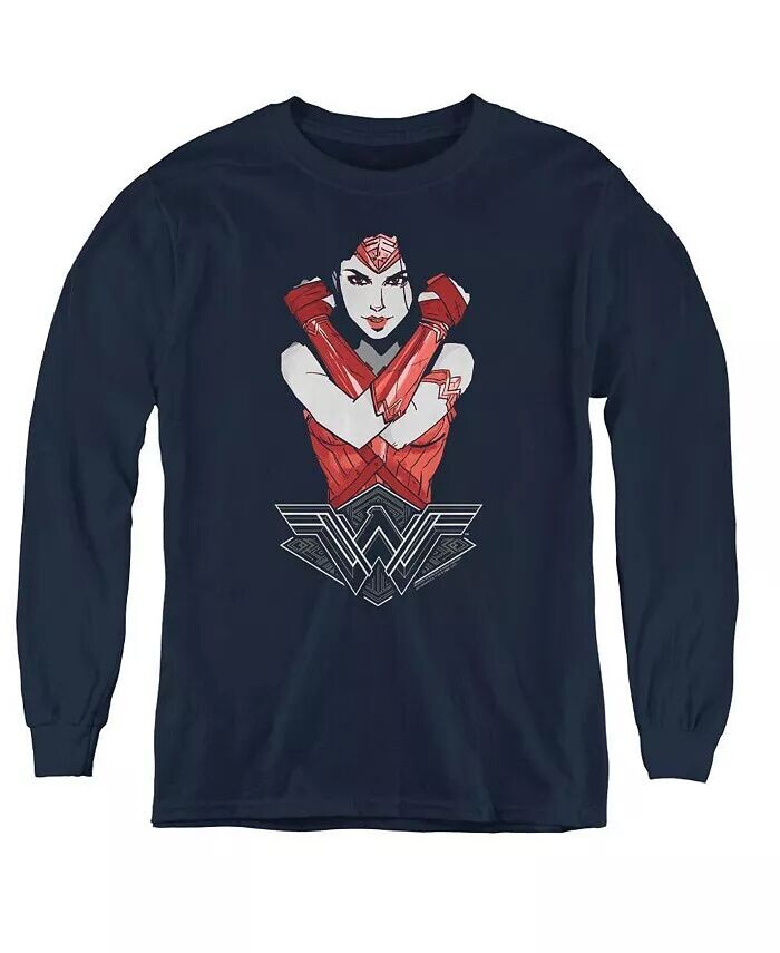 Свитшот с длинным рукавом от Amazon для мальчиков и молодежи Wonder Woman, синий
Свитшот с длинным рукавом от Amazon для мальчиков и молодежи Wonder Woman, синий