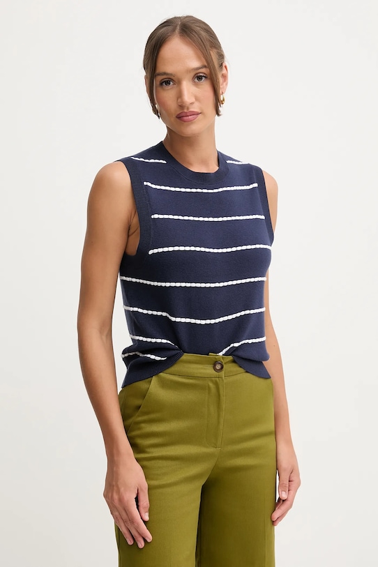 Топ United Colors Of Benetton, темно-синий
Топ United Colors Of Benetton, темно-синий