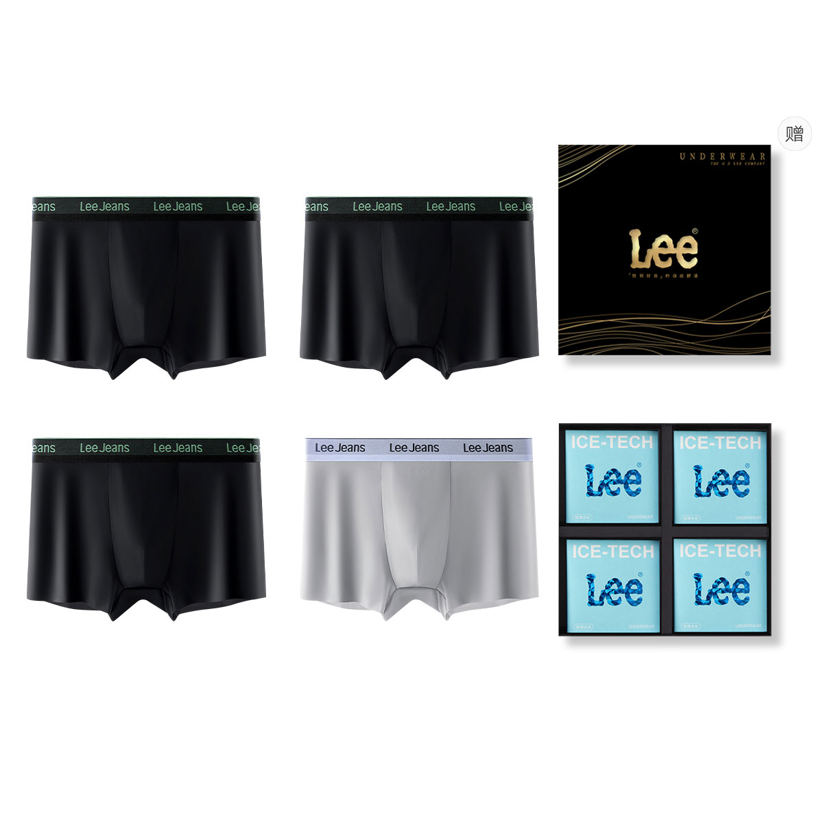 Мужские трусы-боксеры Lee, серый
Мужские трусы-боксеры Lee, серый