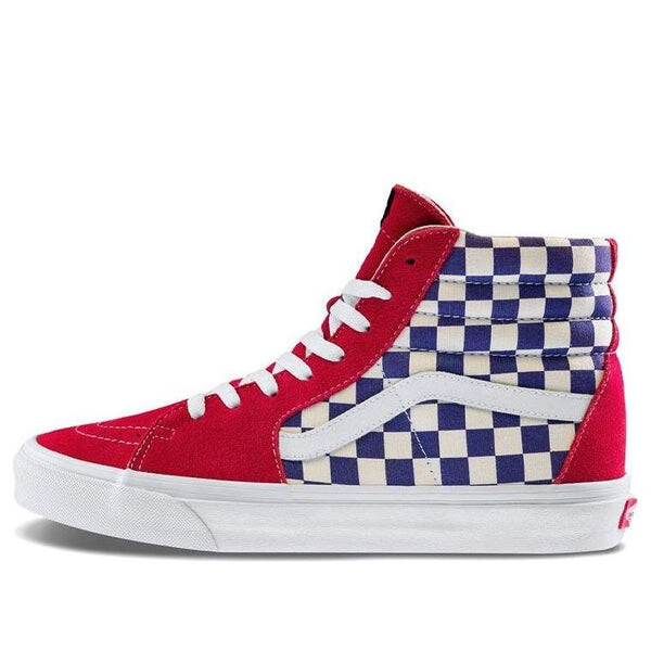 Кроссовки sk8-hi 'bmx checkerboard' Vans, красный 
Кроссовки sk8-hi 'bmx checkerboard' Vans, красный