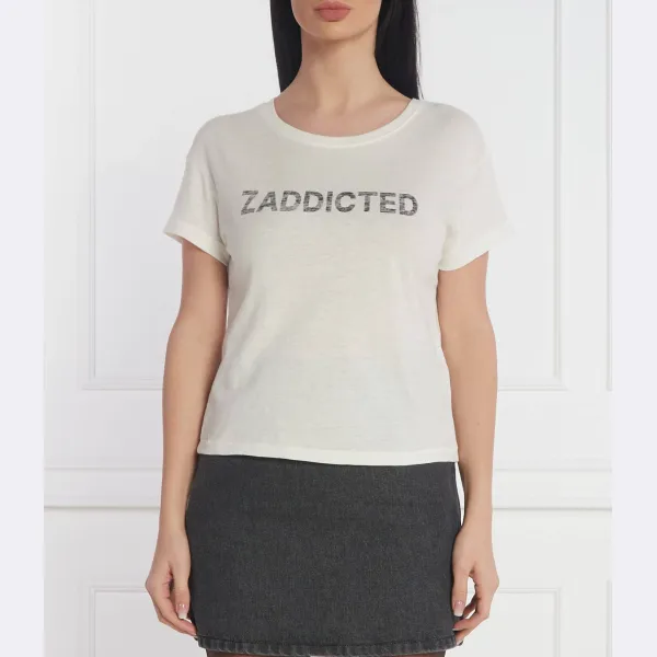 Футболка стандартного кроя с добавлением белья Zadig&Voltaire, белый
Футболка стандартного кроя с добавлением белья Zadig&Voltaire, белый