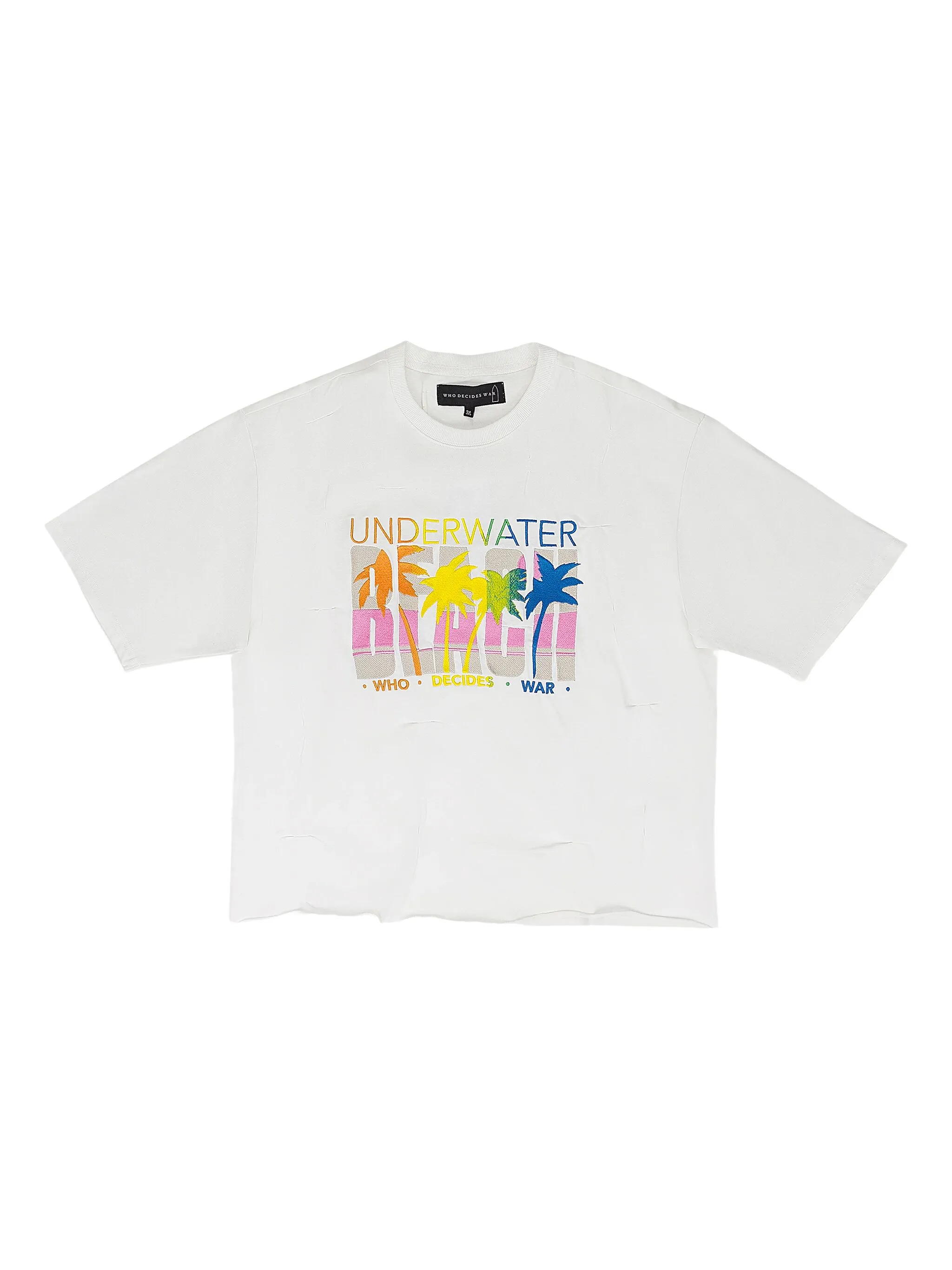 Футболка с графичным принтом Who Decides War, белый
Футболка с графичным принтом Who Decides War, белый