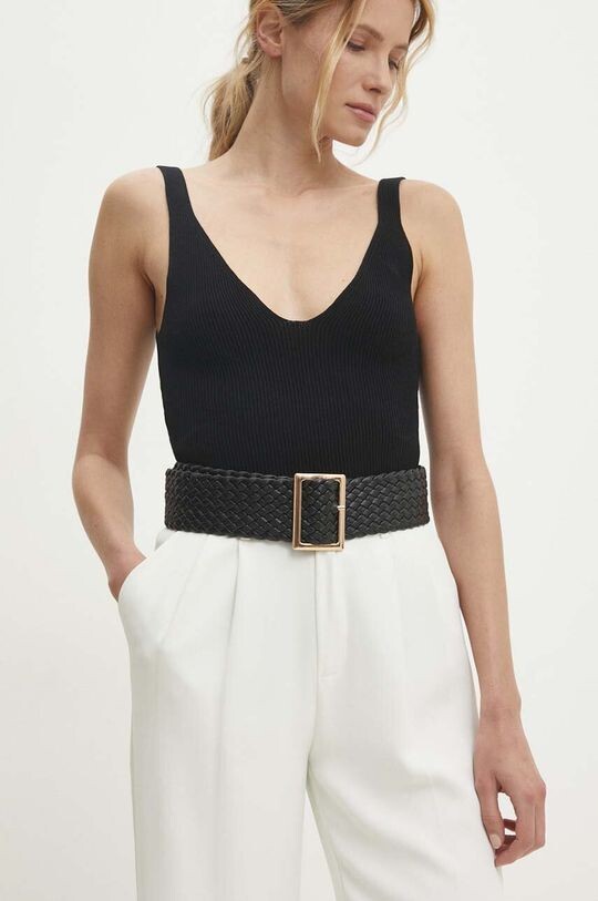 Пояс Answear Lab, черный
Пояс Answear Lab, черный