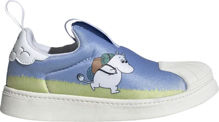 Кроссовки Moomin x Superstar 360 J 'Moomintroll', синий
Кроссовки Moomin x Superstar 360 J 'Moomintroll', синий