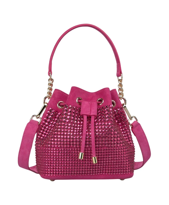 Сумка-Ведро со стразами Alma En Pena, розовый
Сумка-Ведро со стразами Alma En Pena, розовый