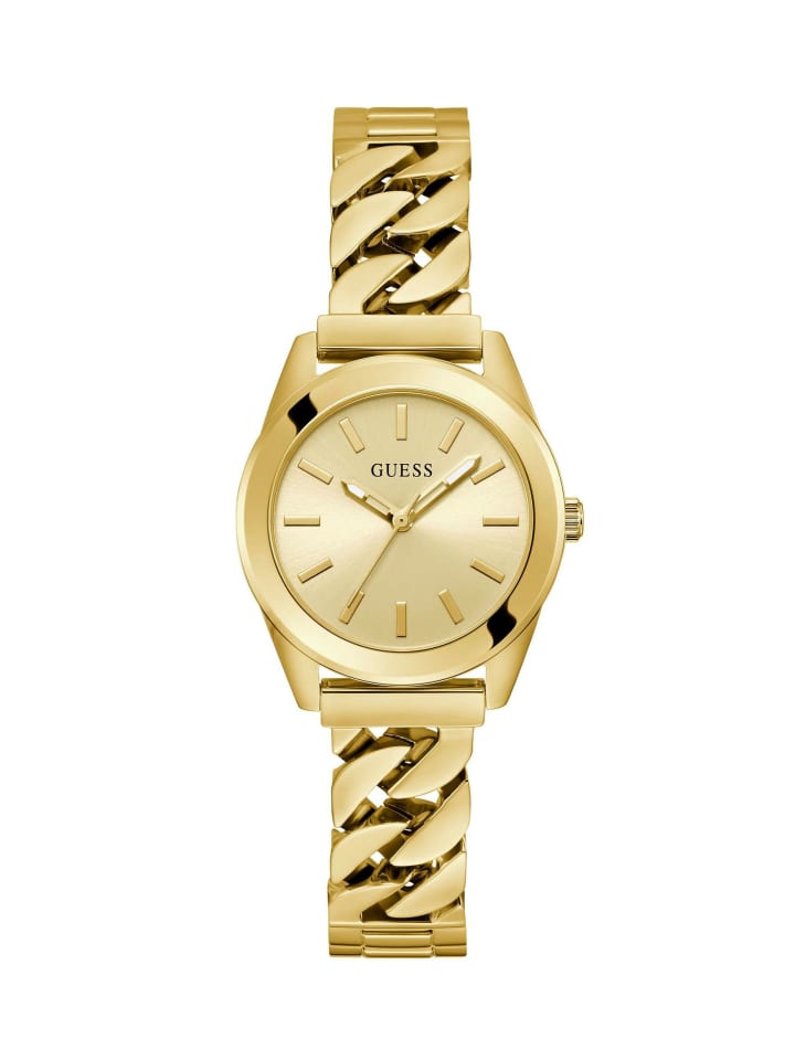 Guess Аналоговые женские часы в золоте
Guess Аналоговые женские часы в золоте