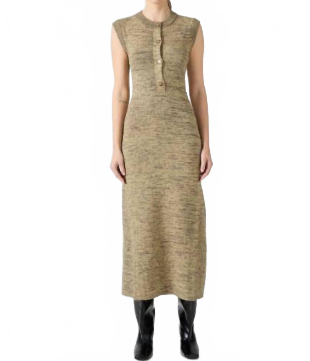 Мелированный вязаный миди-платье в цвете галька THIRD FORM, Pebble
Мелированный вязаный миди-платье в цвете галька THIRD FORM, Pebble