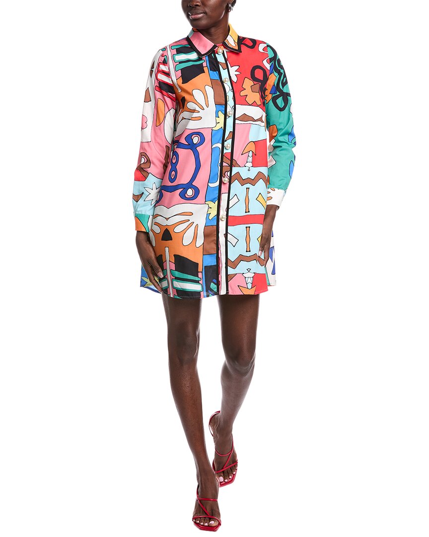 Племенной принт платье-рубашка силуэта а-силуэт Грейша Gracia, розовый
Племенной принт платье-рубашка силуэта а-силуэт Грейша Gracia, розовый