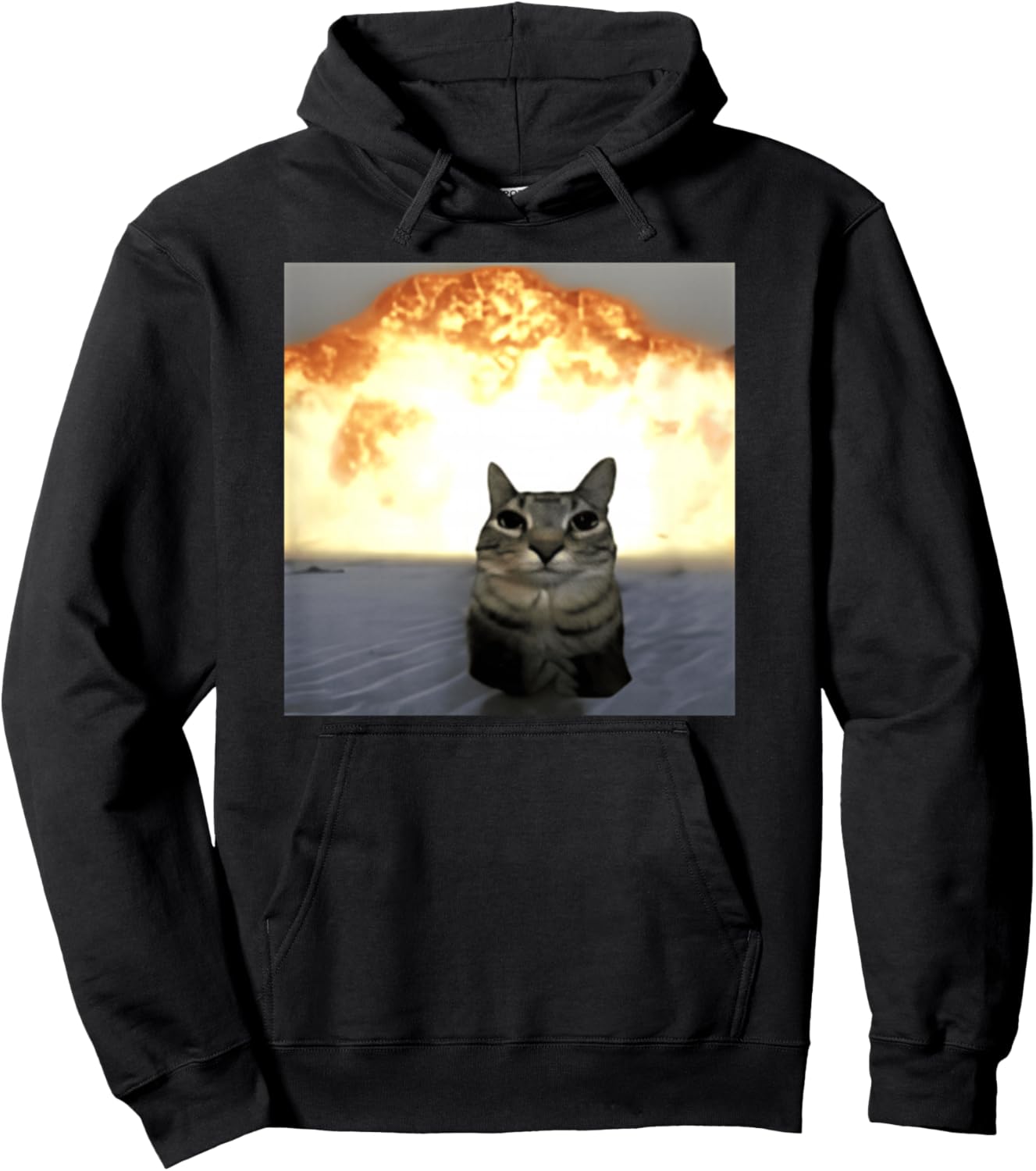 Забавная винтажная толстовка с изображением взрыва кошки Cat Explosion, черный
Забавная винтажная толстовка с изображением взрыва кошки Cat Explosion, черный