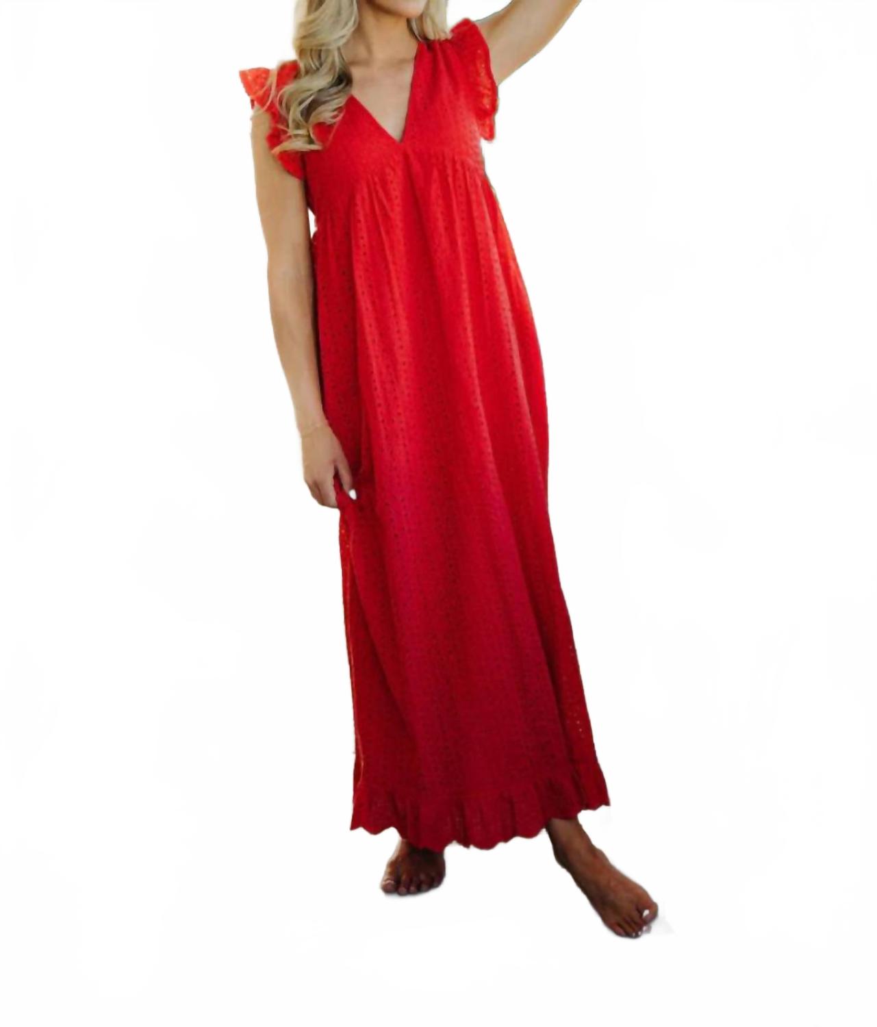 Даттон платье макси с v-вырезом в гибискус ажур Mikarose, Hibiscus Eyelet
Даттон платье макси с v-вырезом в гибискус ажур Mikarose, Hibiscus Eyelet