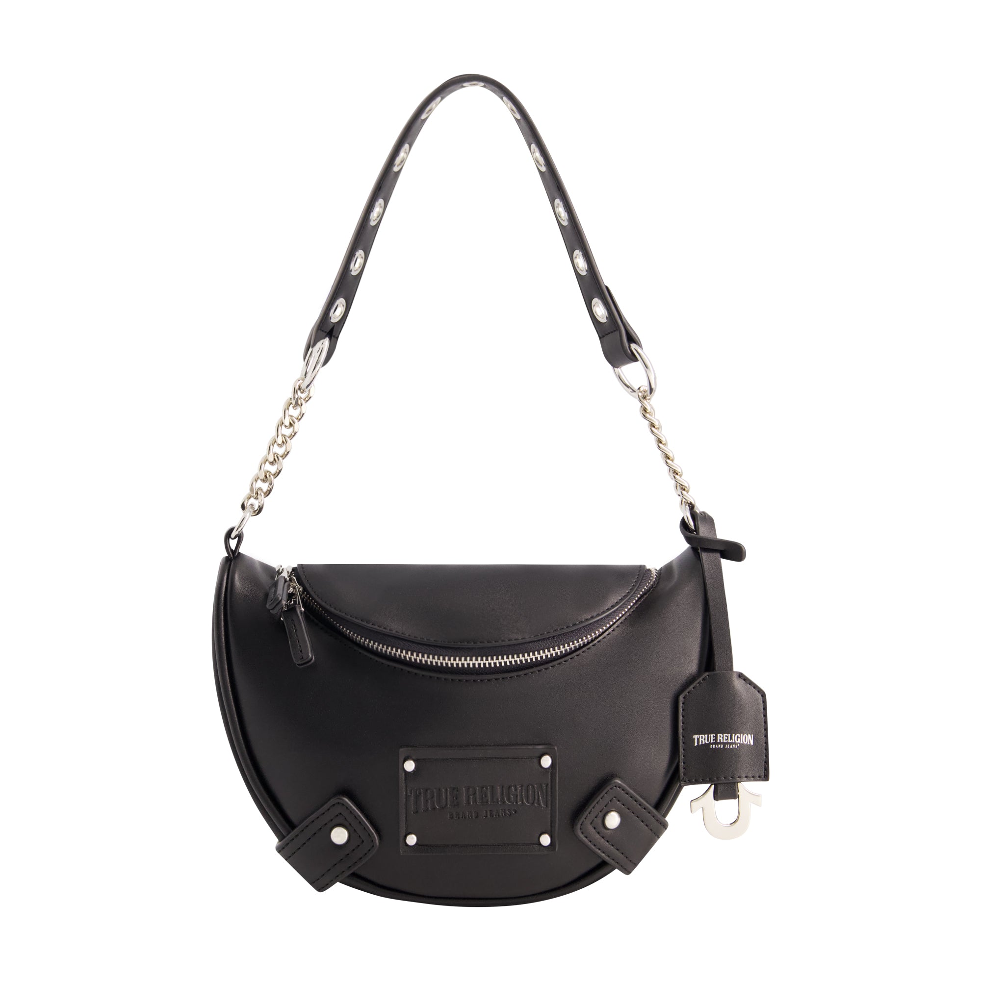 Сумка-хобо True Religion с цепной ручкой, черный
Сумка-хобо True Religion с цепной ручкой, черный