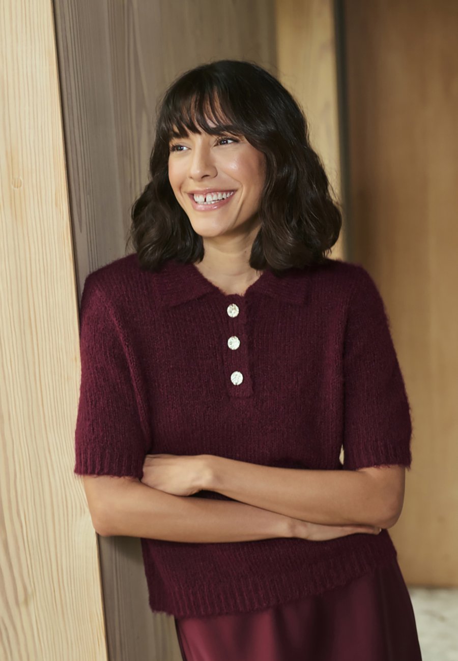 Поло Kaffe KAEMILIE , Windsor Wine/Dark Red
Поло Kaffe KAEMILIE , Windsor Wine/Dark Red