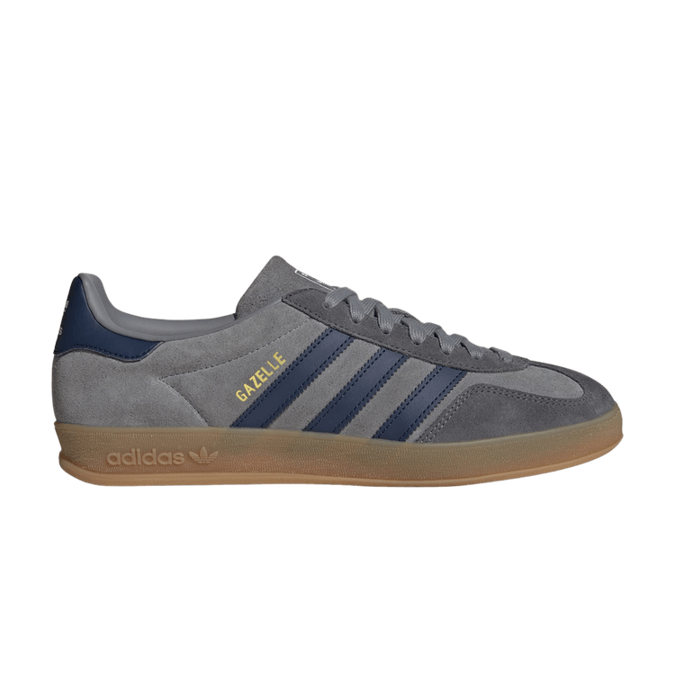 Кроссовки Adidas Gazelle Indoor 'Grey Night Indigo'
Кроссовки Adidas Gazelle Indoor 'Grey Night Indigo'