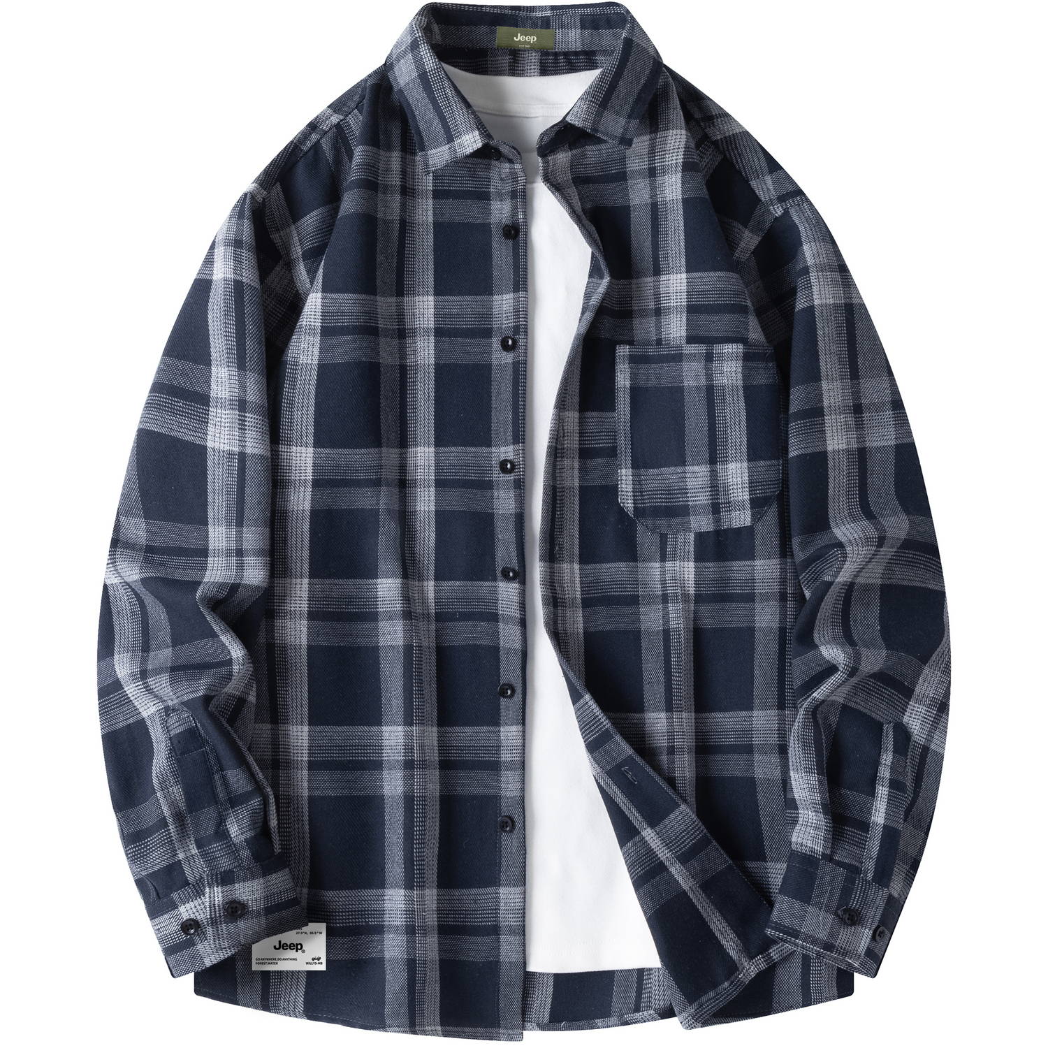 Футболка унисекс Jeep, темно-синий
Футболка унисекс Jeep, темно-синий