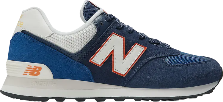 Кроссовки 574 'Navy Orange Yellow', синий
Кроссовки 574 'Navy Orange Yellow', синий