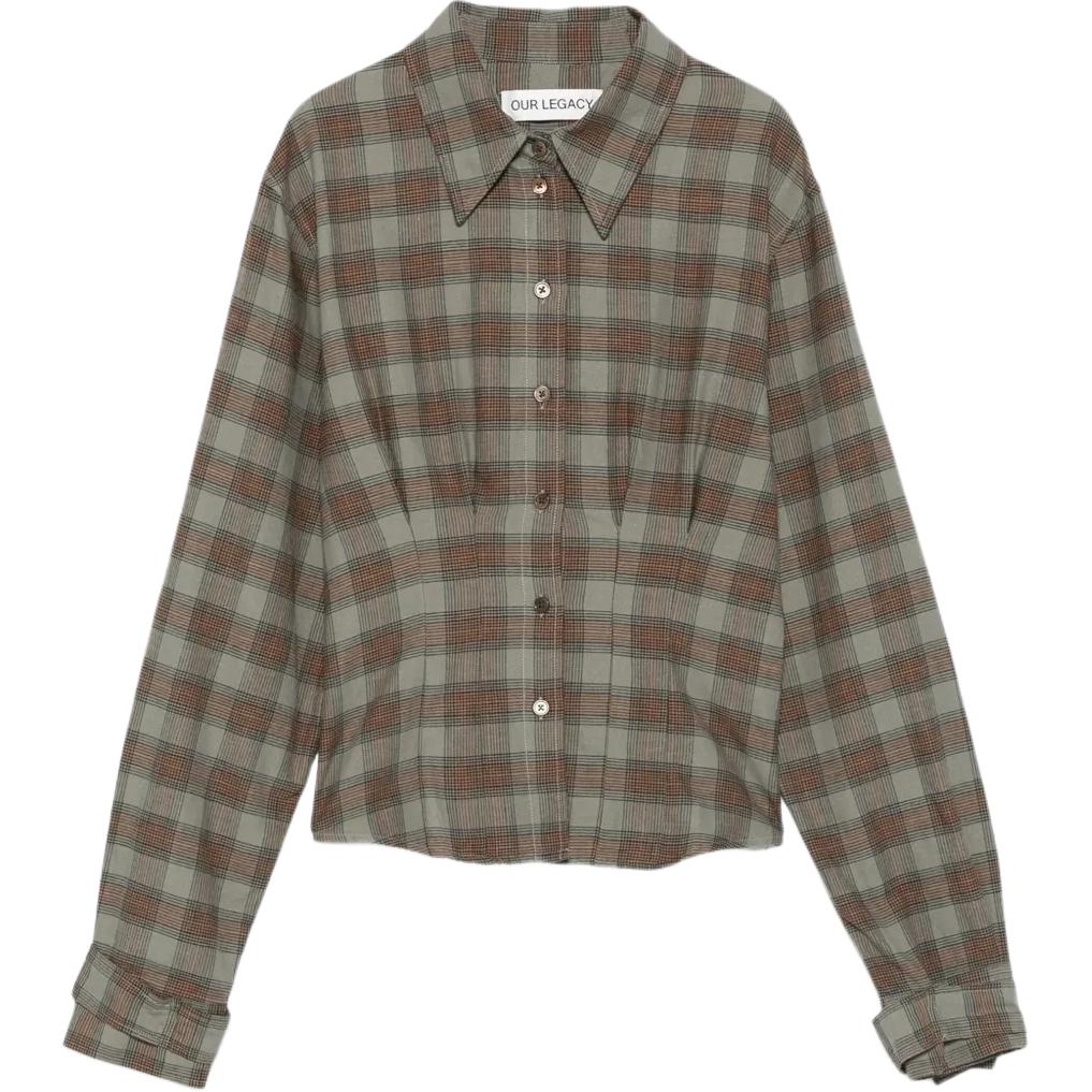 Рубашка-конверт Our Legacy, зеленый
Рубашка-конверт Our Legacy, зеленый