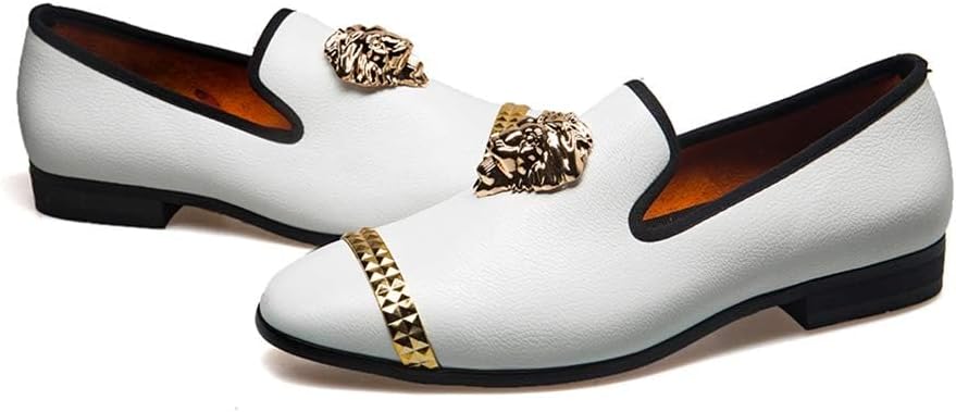 Мужские кожаные лоферы Meijiana черного цвета - дышащие, гибкие туфли без шнурков - идеальны для вечеринок, свадеб, дней рождения - комфортная подошва из резины, белый
Мужские кожаные лоферы Meijiana черного цвета - дышащие, гибкие туфли без шнурков - идеальны для вечеринок, свадеб, дней рождения - комфортная подошва из резины, белый