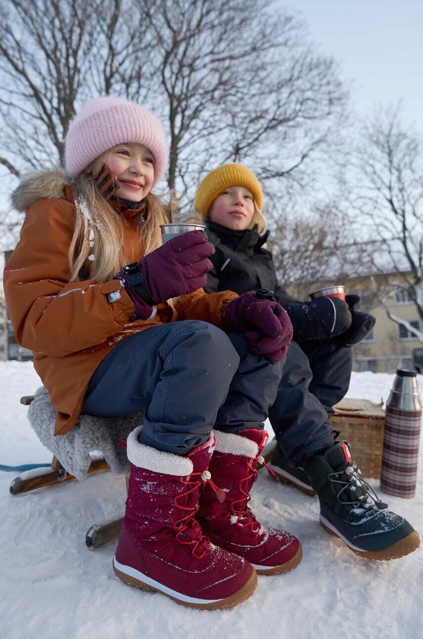 Детские зимние ботинки Reima, красный
Детские зимние ботинки Reima, красный