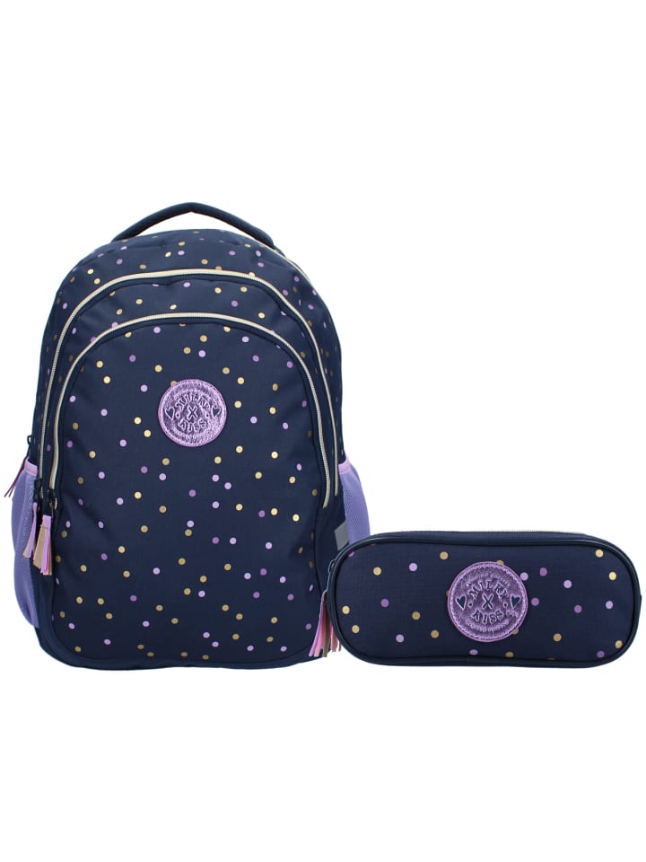 VADOBAG Школьный рюкзак и пенал Milky Kiss, 34 литра, в расцветке Dotted Delight
VADOBAG Школьный рюкзак и пенал Milky Kiss, 34 литра, в расцветке Dotted Delight