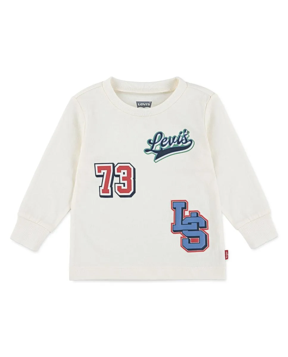 Детский свитшот с длинными рукавами Prep Patches для мальчика Levi's, синий
Детский свитшот с длинными рукавами Prep Patches для мальчика Levi's, синий