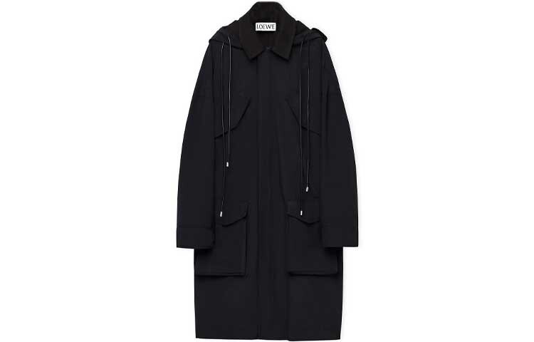 Пальто мужское черное Loewe, черный
Пальто мужское черное Loewe, черный