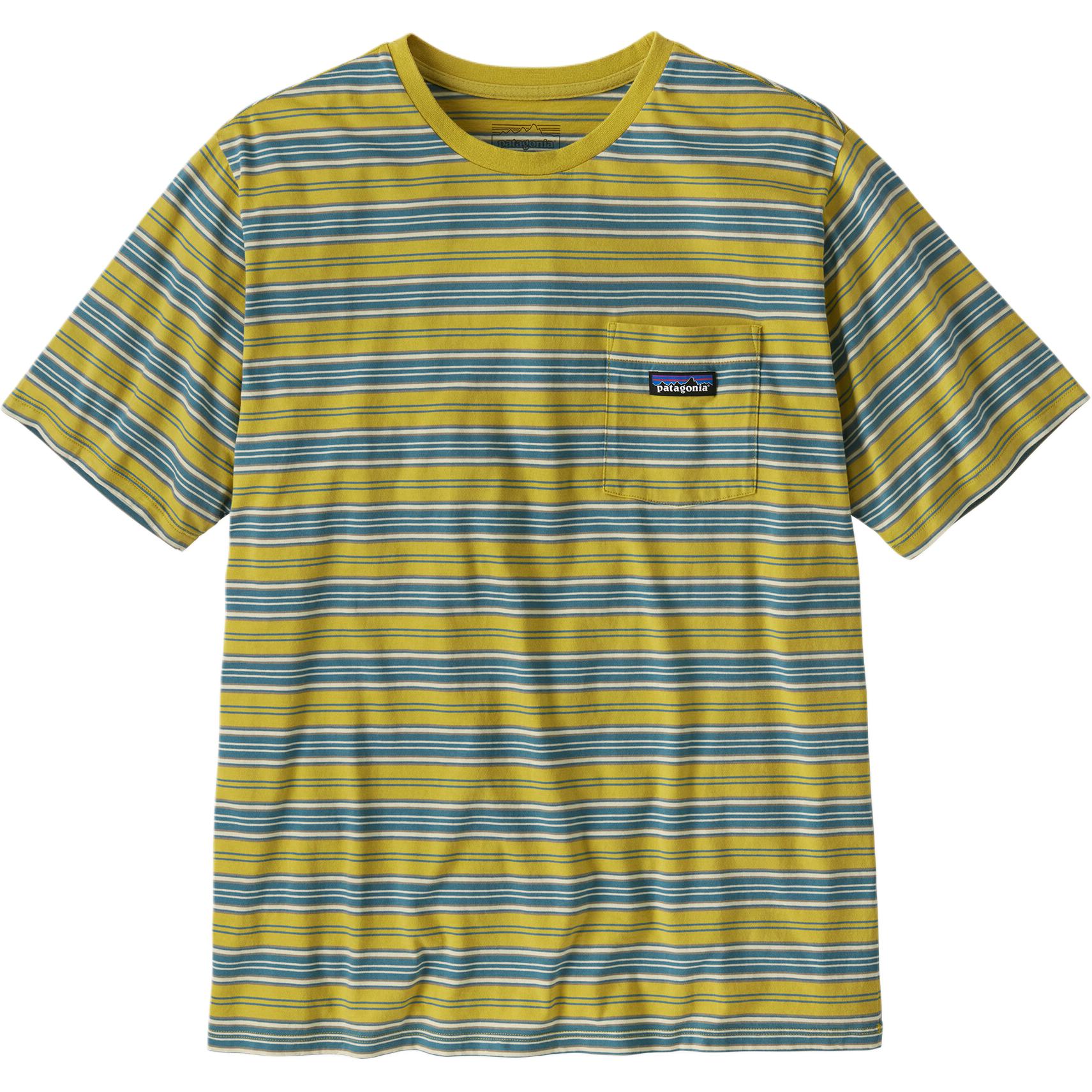 Футболка с карманом в полоску Patagonia, зеленый
Футболка с карманом в полоску Patagonia, зеленый