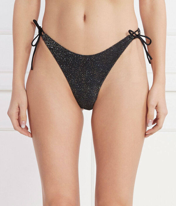 Плавки женский Karl Lagerfeld с люрексом на завязках, черный
Плавки женский Karl Lagerfeld с люрексом на завязках, черный