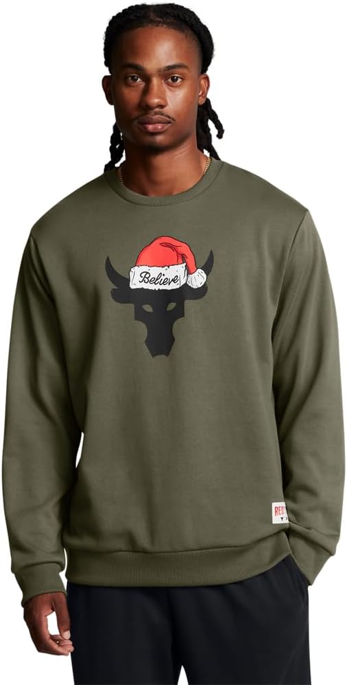 Under Armour мужская толстовка Project Rock Red One Believe с круглым вырезом, (390) Marine Od Green/White
Under Armour мужская толстовка Project Rock Red One Believe с круглым вырезом, (390) Marine Od Green/White