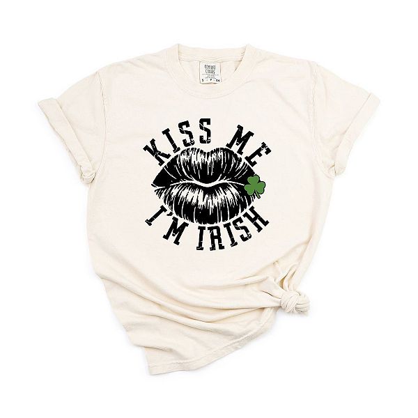 Футболка Kiss me irish lips garment dyed Simply Sage Market, Ivory
Футболка Kiss me irish lips garment dyed Simply Sage Market, Ivory