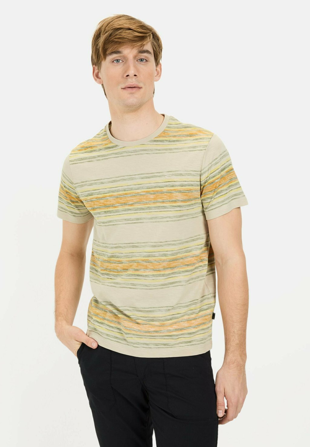 Футболка с принтом MIT STREIFENMUSTER camel active, желтый
Футболка с принтом MIT STREIFENMUSTER camel active, желтый